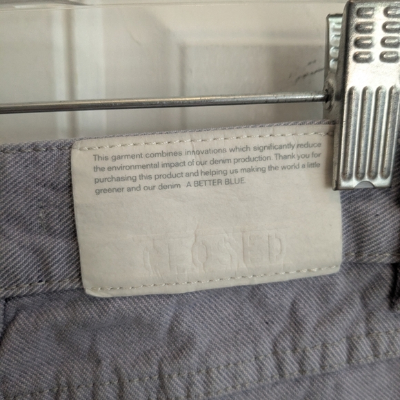 Closed x Free People Barrel Leg Light Purple Jeans - Picture 7 of 8